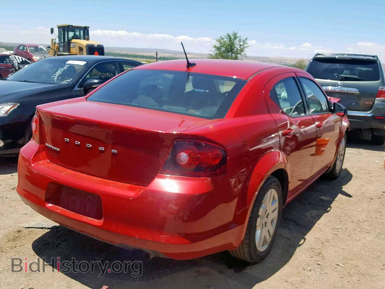 2014 DODGE AVENGER - VIN: 1C3CDZAB3EN129905 - Фото 4