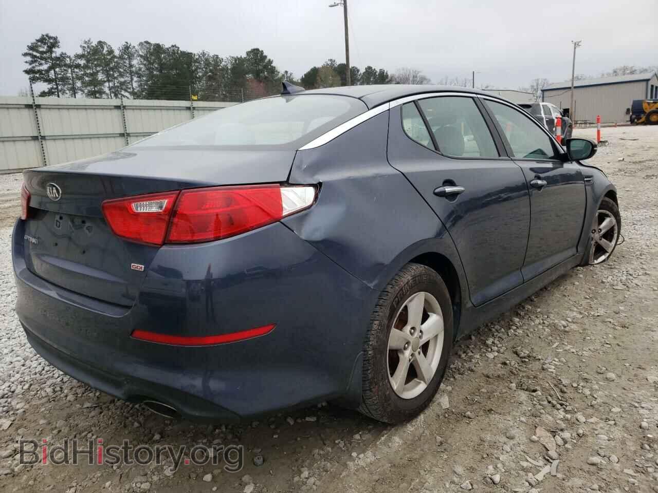 2015 KIA OPTIMA - VIN: KNAGM4A74F5527375 - Photo 4