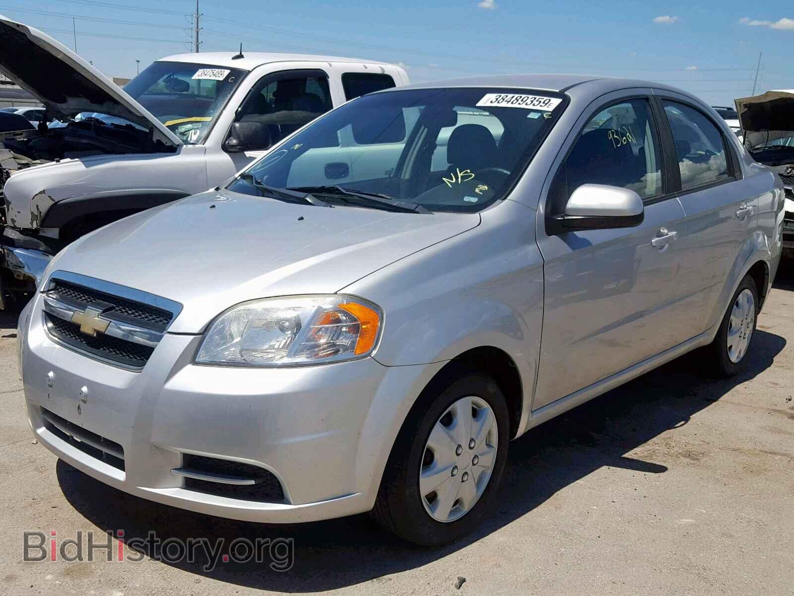 2011 CHEVROLET AVEO - VIN: KL1TD5DE3BB147867 - Фото 2