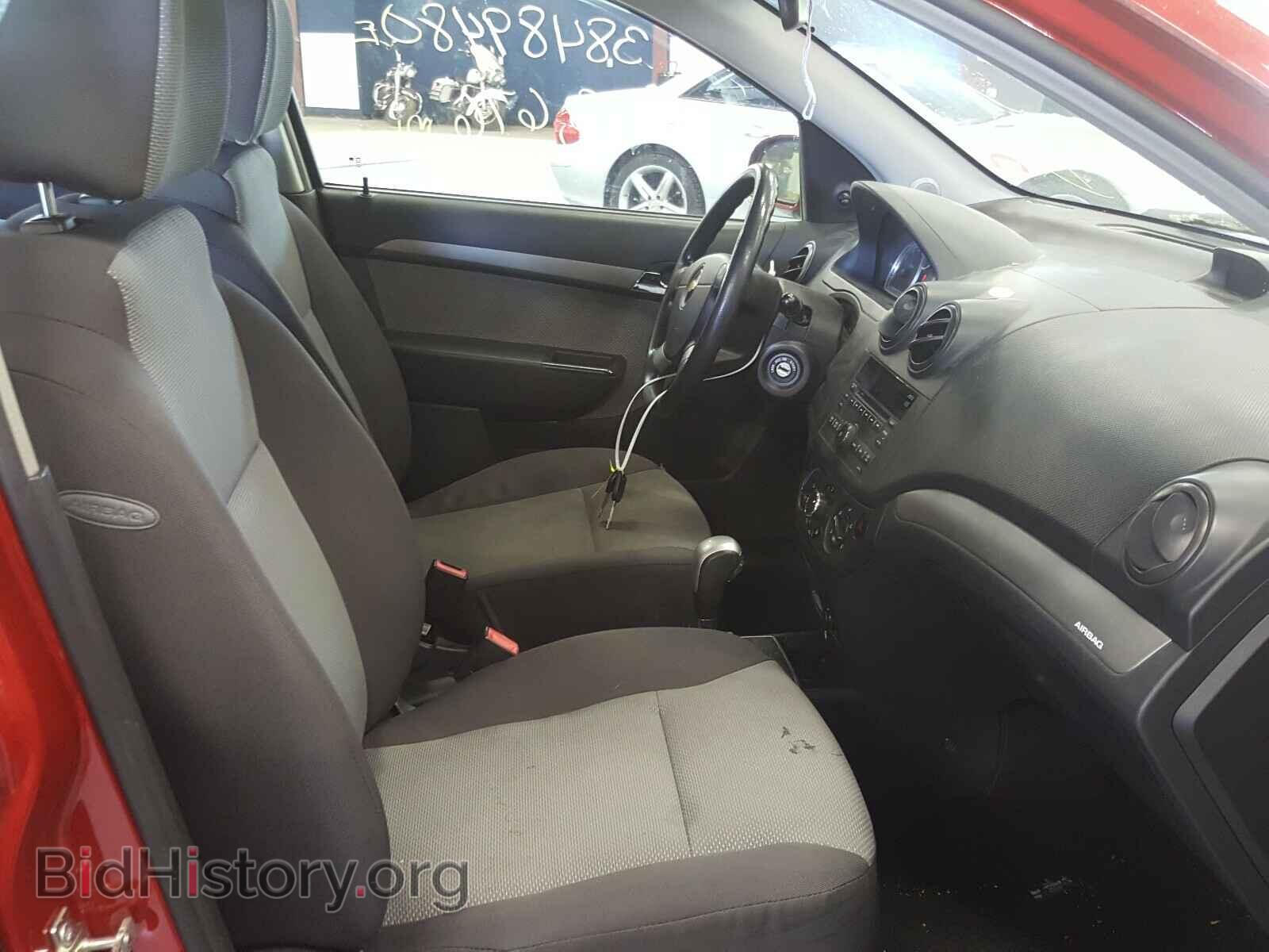 2009 CHEVROLET AVEO - VIN: KL1TD66E49B622004 - Фото 5
