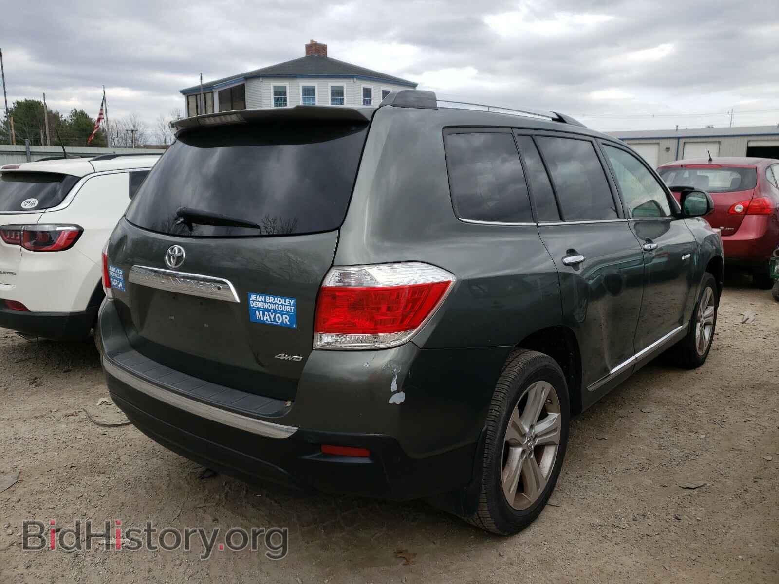 2013 TOYOTA HIGHLANDER - VIN: 5TDDK3EH8DS239617 - Фото 4
