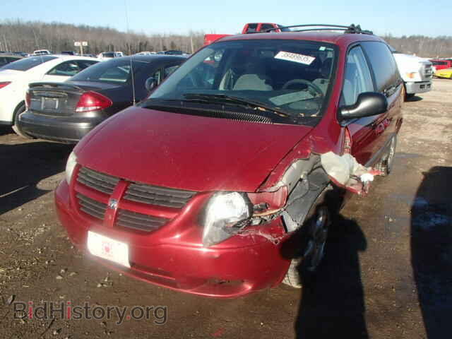 2007 DODGE CARAVAN - VIN: 1D4GP45R97B155608 - Фото 2