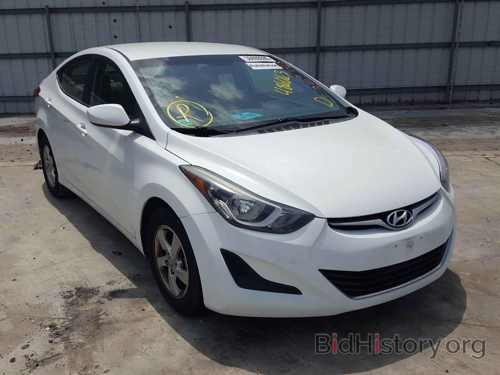 Фотография 5NPDH4AEXEH486063 - HYUNDAI ELANTRA 2014