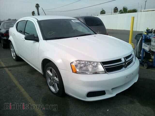 Photo 1C3CDZAB1DN645114 - DODGE AVENGER 2013