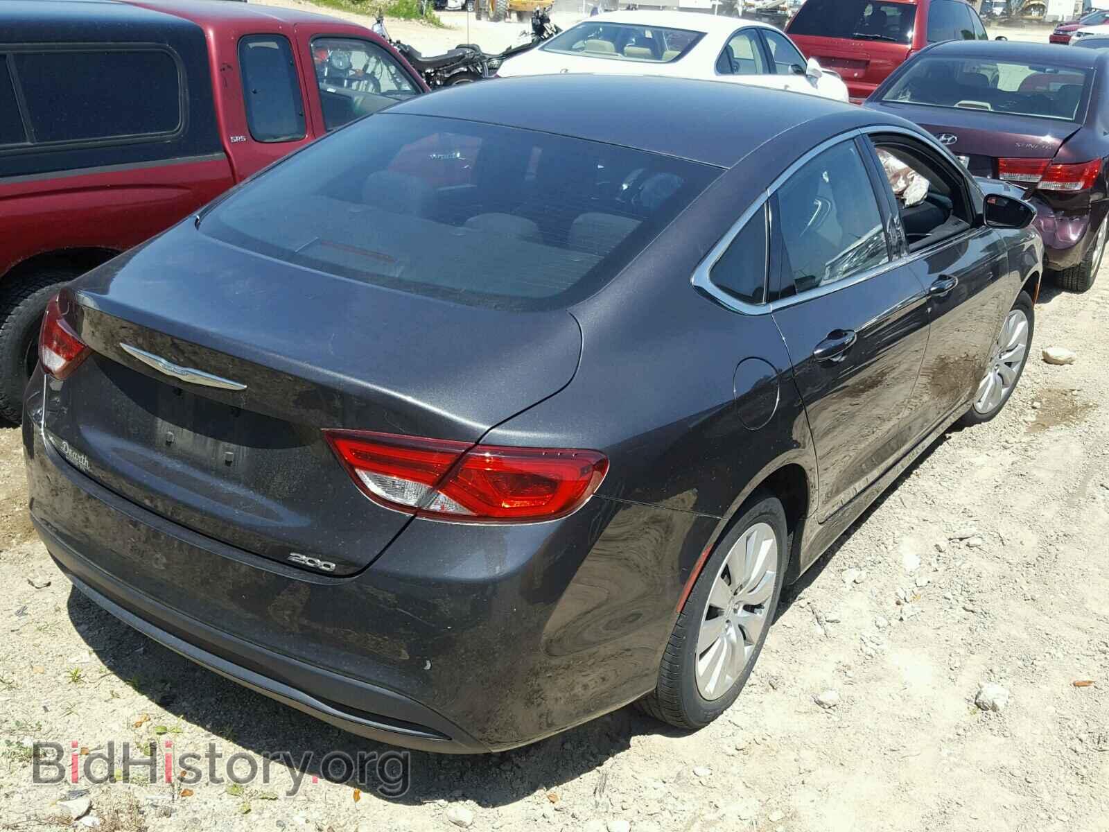 2015 CHRYSLER 200 - VIN: 1C3CCCFB8FN618357 - Фото 4
