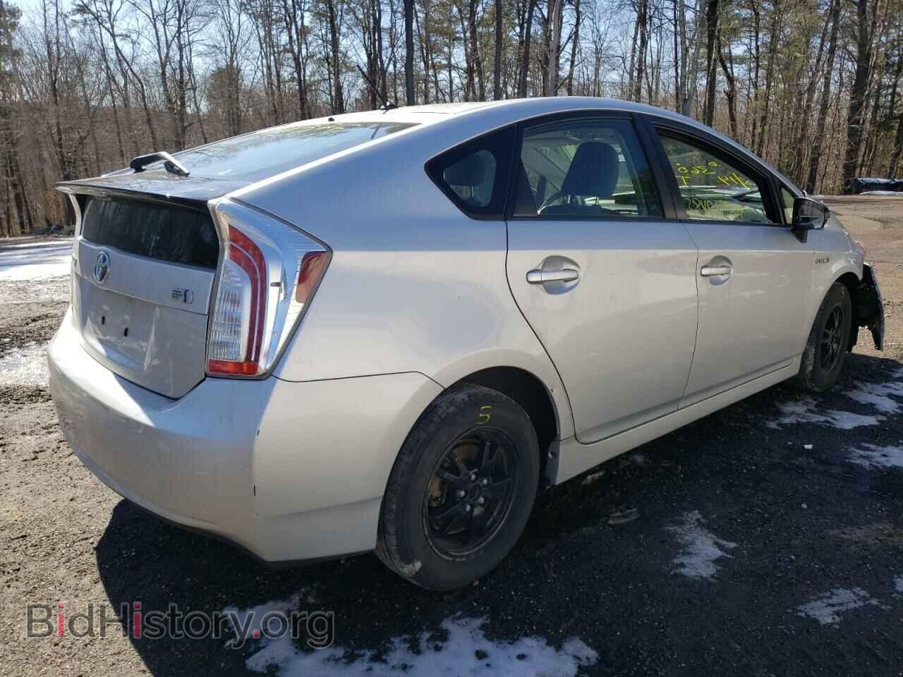 2012 TOYOTA PRIUS - VIN: JTDKN3DU8C5483804 - Фото 4
