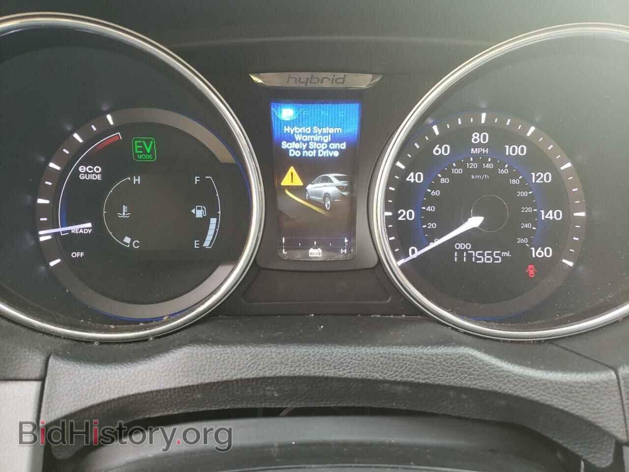 2012 HYUNDAI SONATA - VIN: KMHEC4A47CA031827 - Фото 9