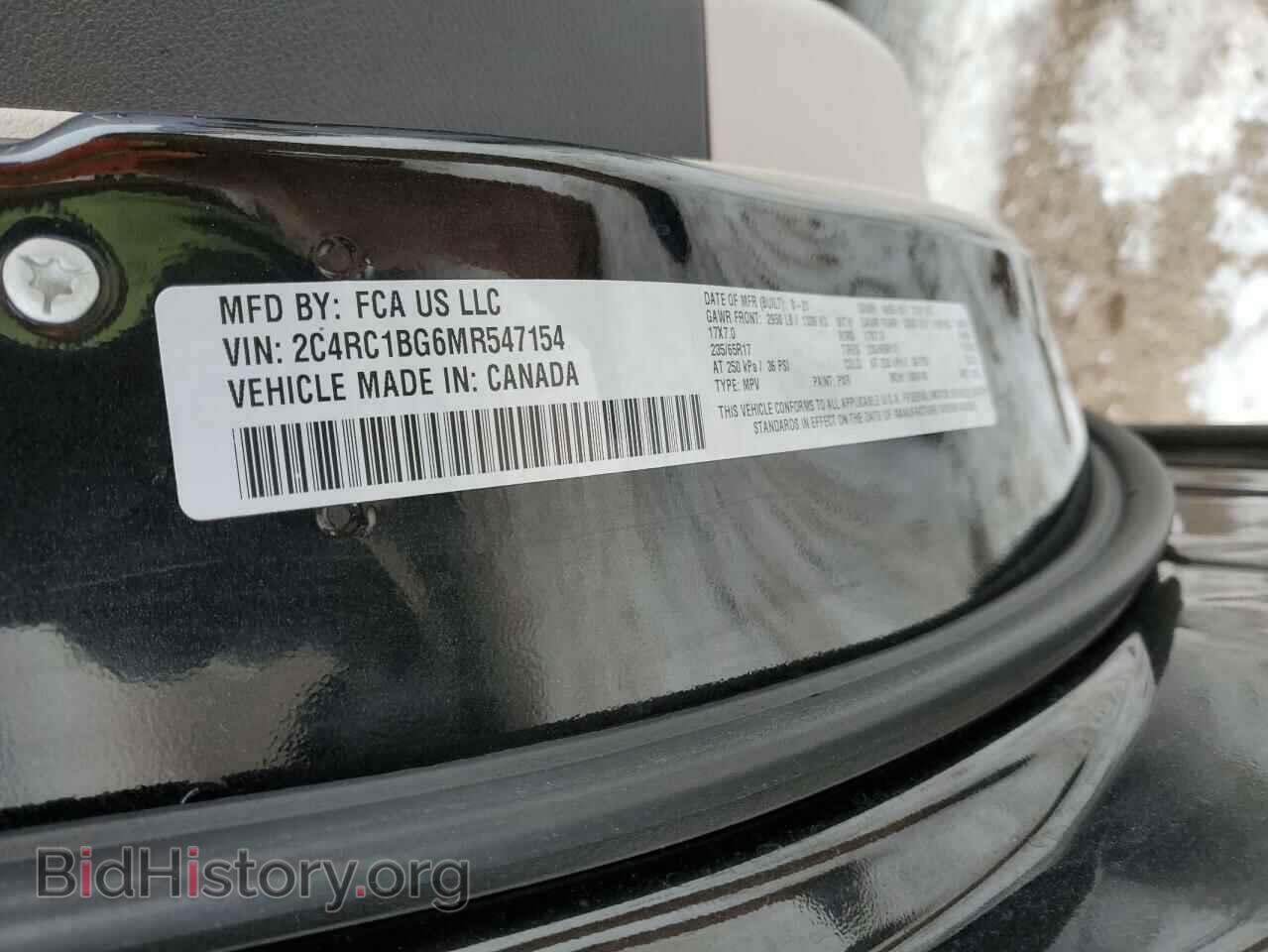 2021 CHRYSLER PACIFICA - VIN: 2C4RC1BG6MR547154 - Photo 13