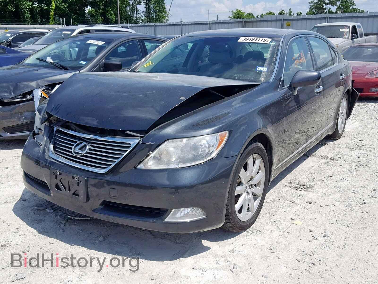 2008 LEXUS LS460 - VIN: JTHGL46F785024575 - Фото 2