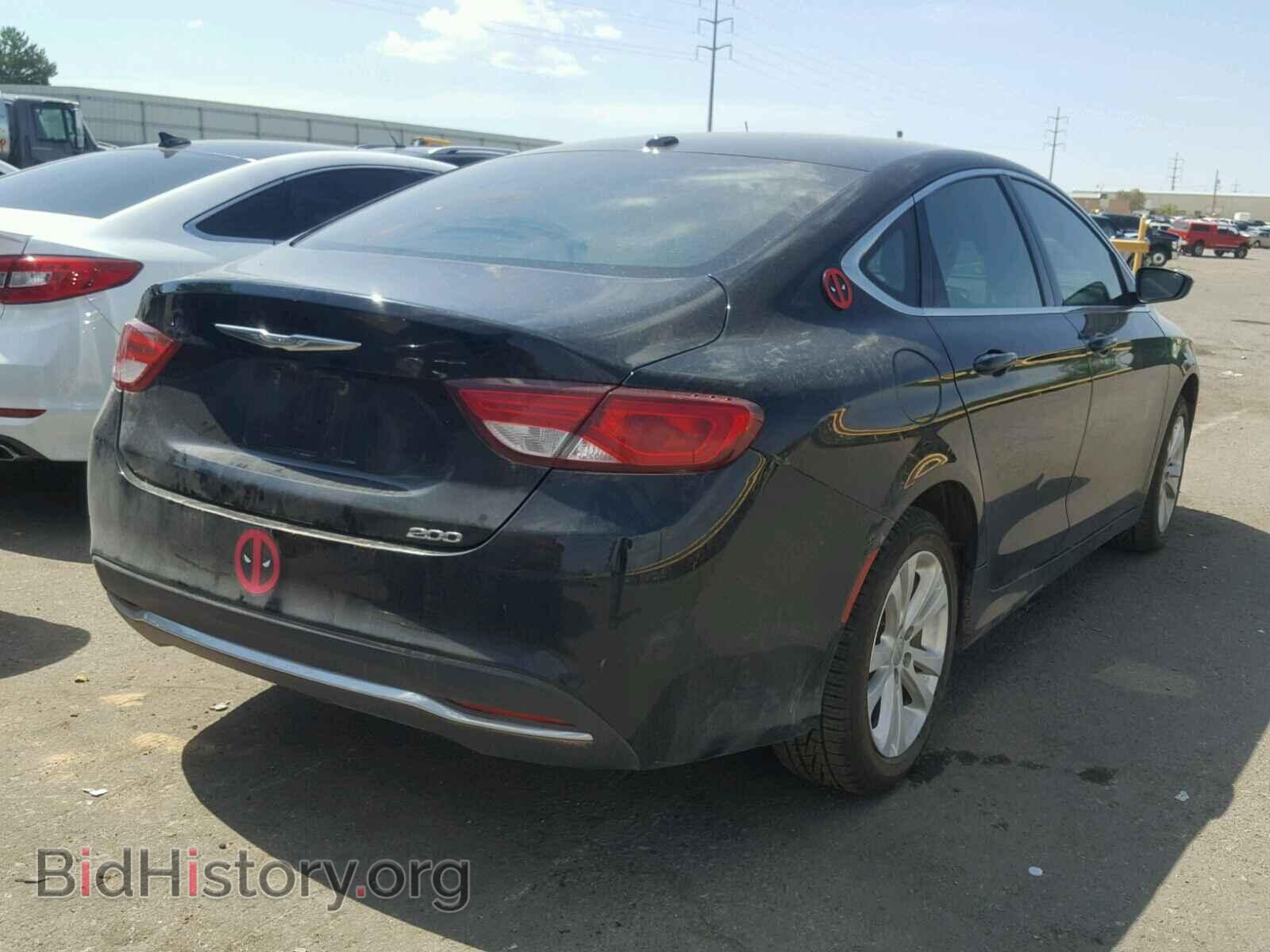 2015 CHRYSLER 200 - VIN: 1C3CCCAB9FN596859 - Photo 4