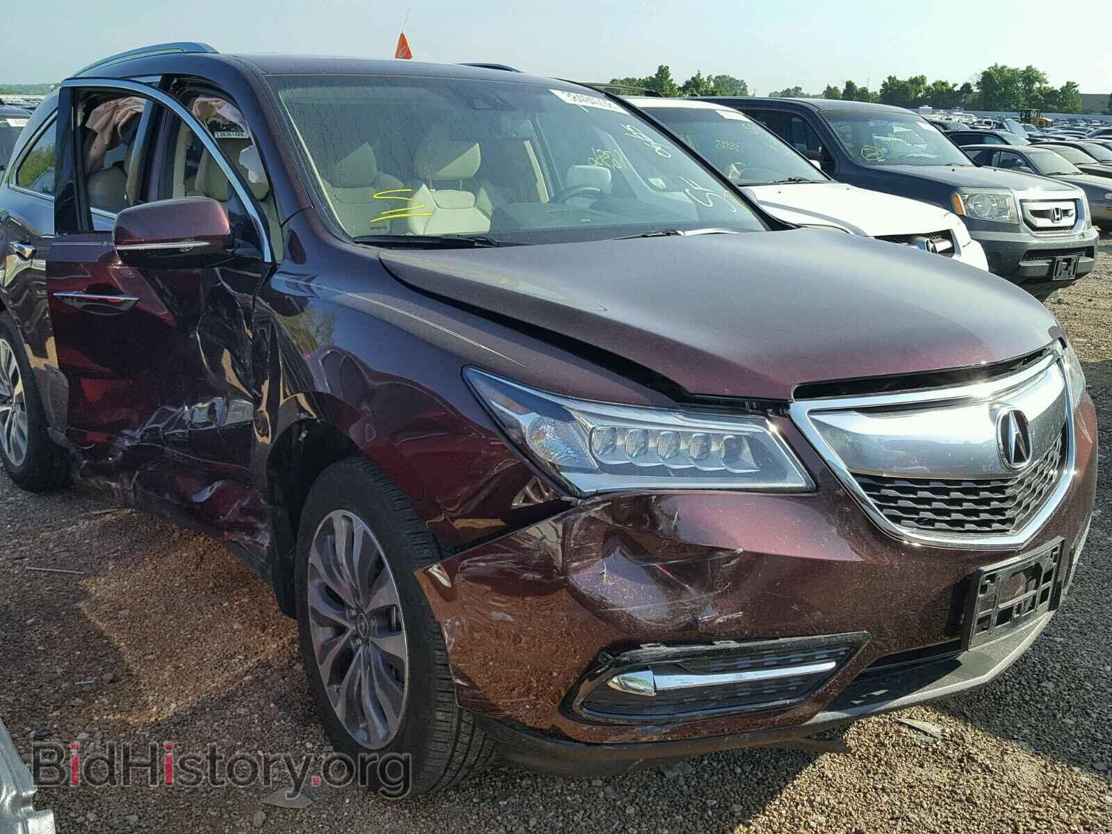2014 ACURA MDX - VIN: 5FRYD4H40EB003509 - Фото 9