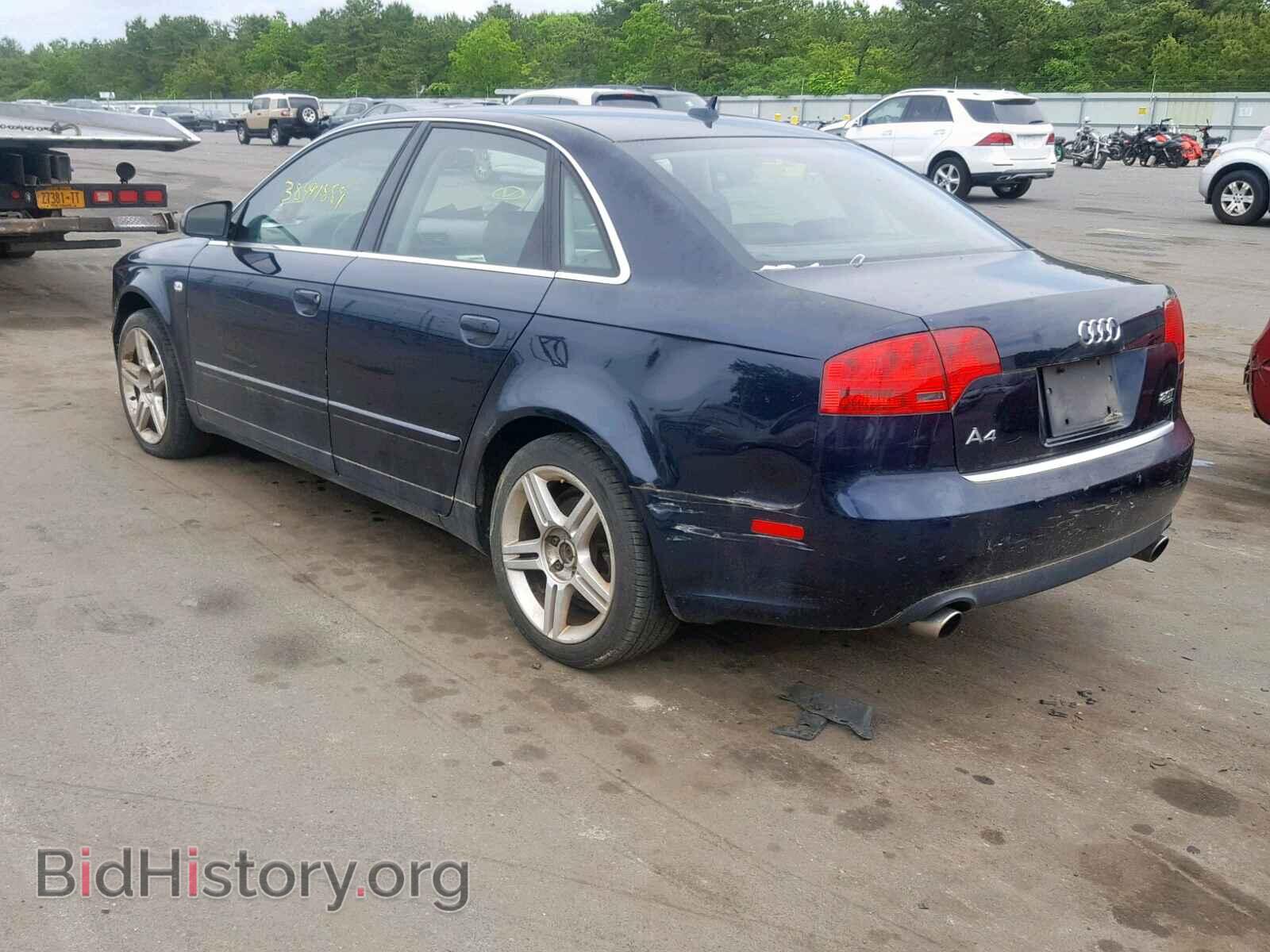 2007 AUDI A4 - VIN: WAUDF78E57A180392 - Фото 3