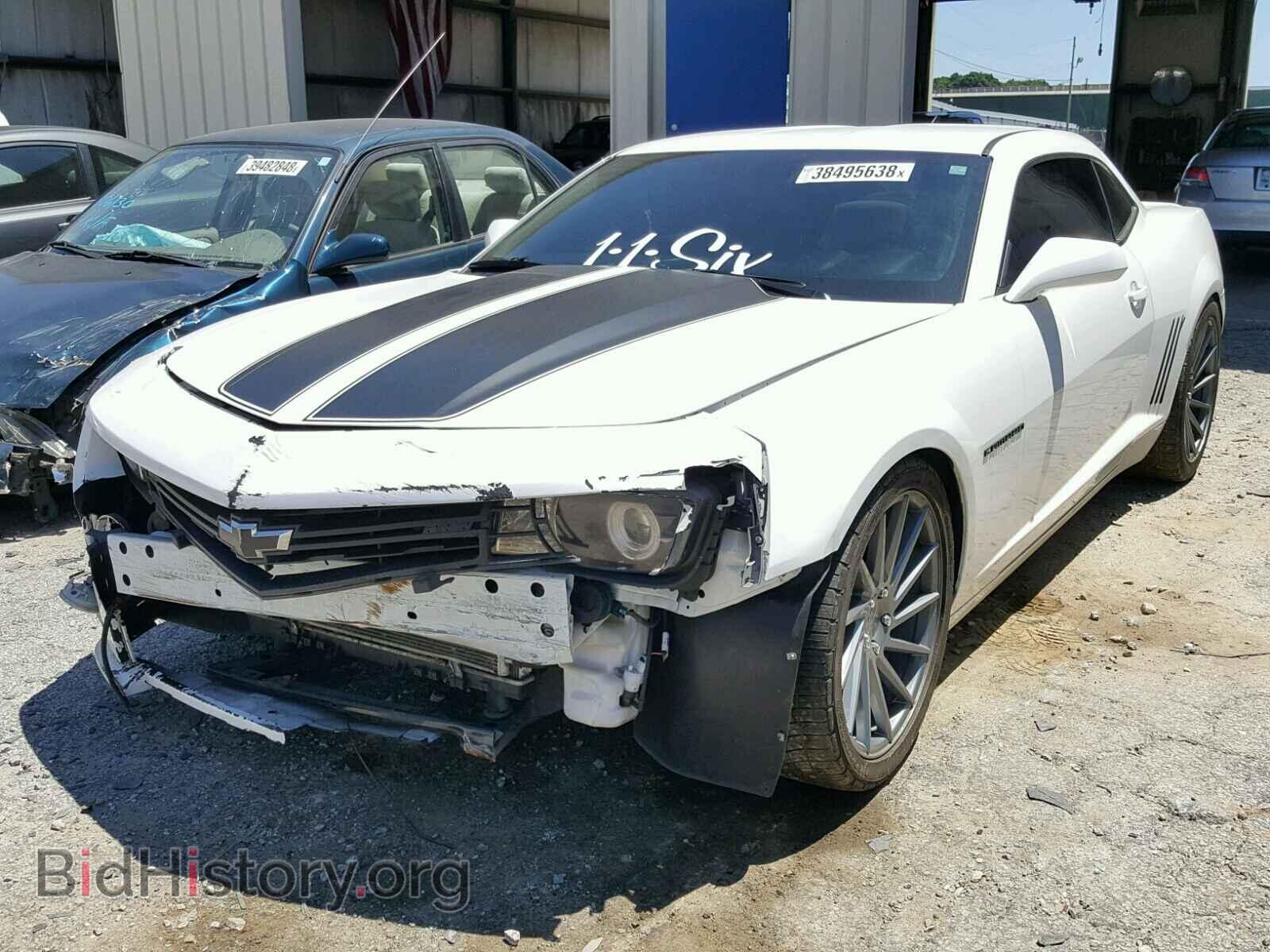 2013 CHEVROLET CAMARO - VIN: 2G1FA1E32D9125117 - Фото 2