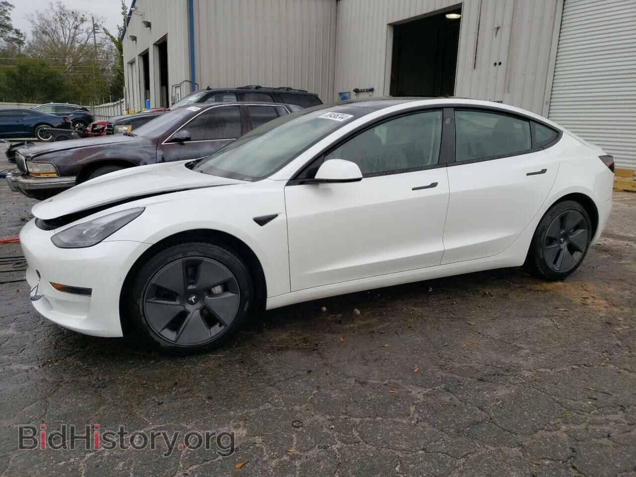 Фотография 5YJ3E1EA1MF016883 - TESLA MODEL 3 2021