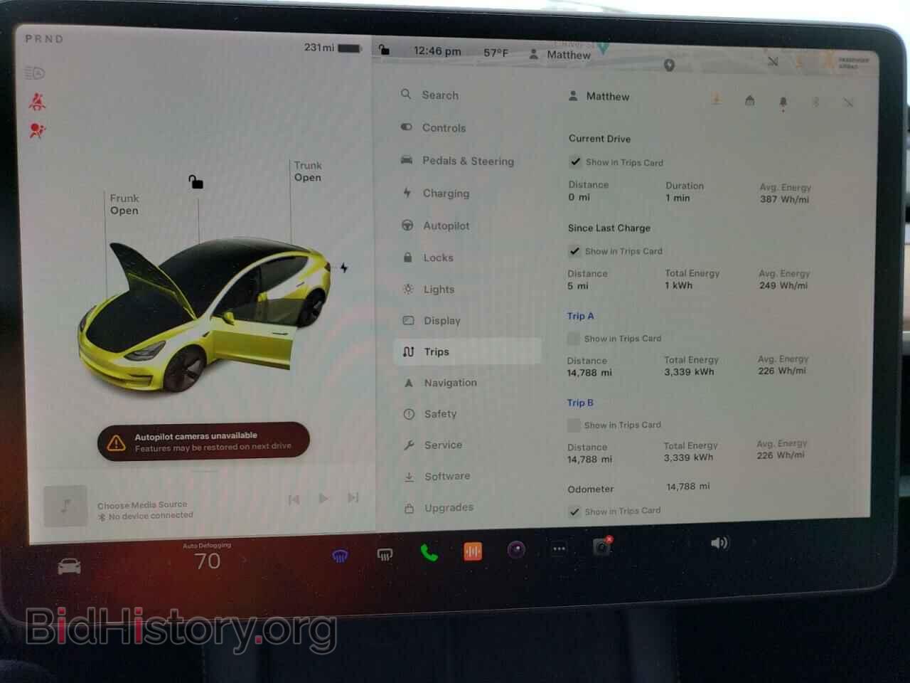 2021 TESLA MODEL 3 - VIN: 5YJ3E1EA1MF016883 - Фото 9