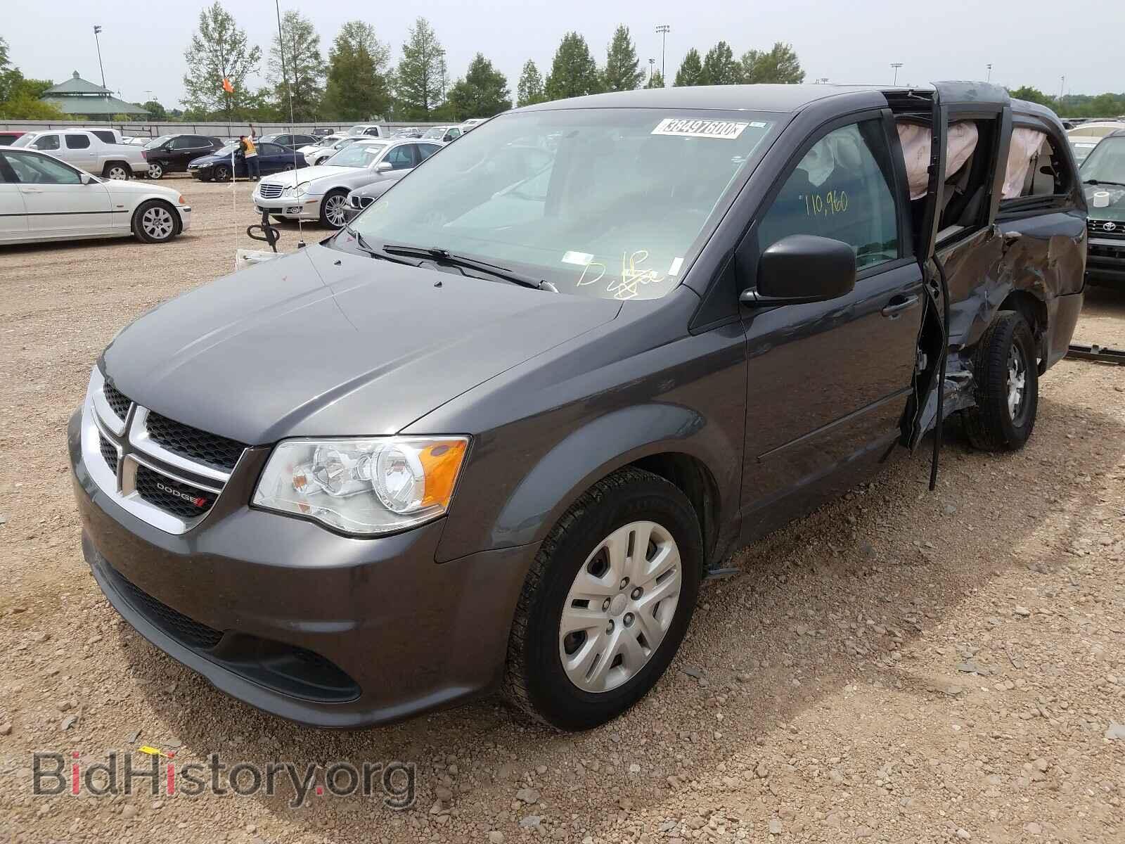 2017 DODGE CARAVAN - VIN: 2C4RDGBG7HR855357 - Фото 2