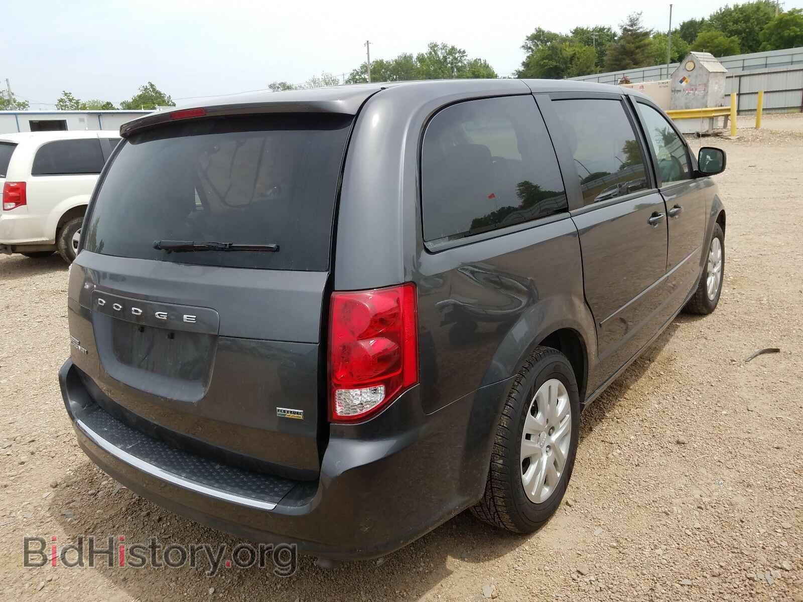 2017 DODGE CARAVAN - VIN: 2C4RDGBG7HR855357 - Фото 4