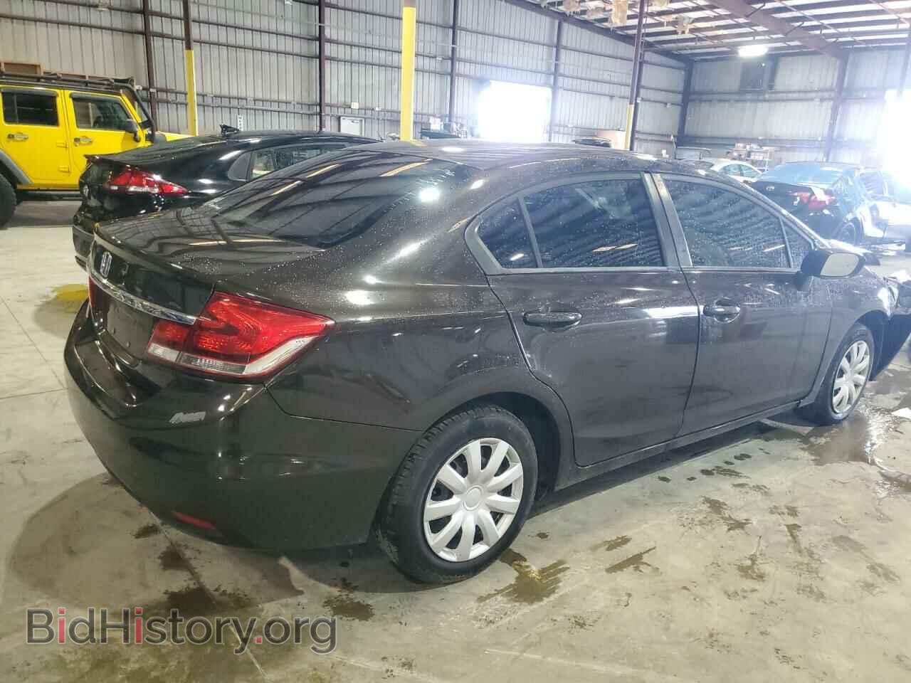 2014 HONDA CIVIC - VIN: 2HGFB2F50EH523137 - Фото 3