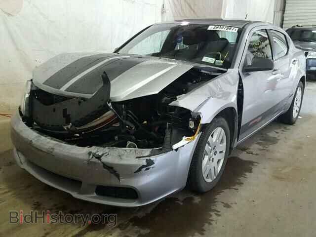 2013 DODGE AVENGER - VIN: 1C3CDZAB0DN700457 - Фото 2