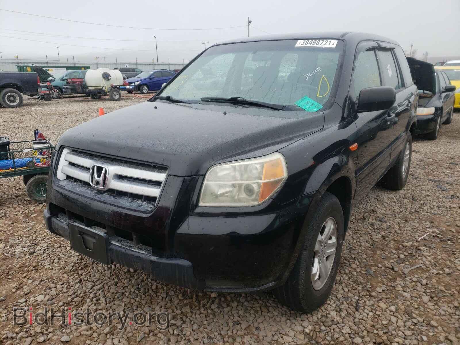 2006 HONDA PILOT - VIN: 2HKYF18186H547548 - Фото 2