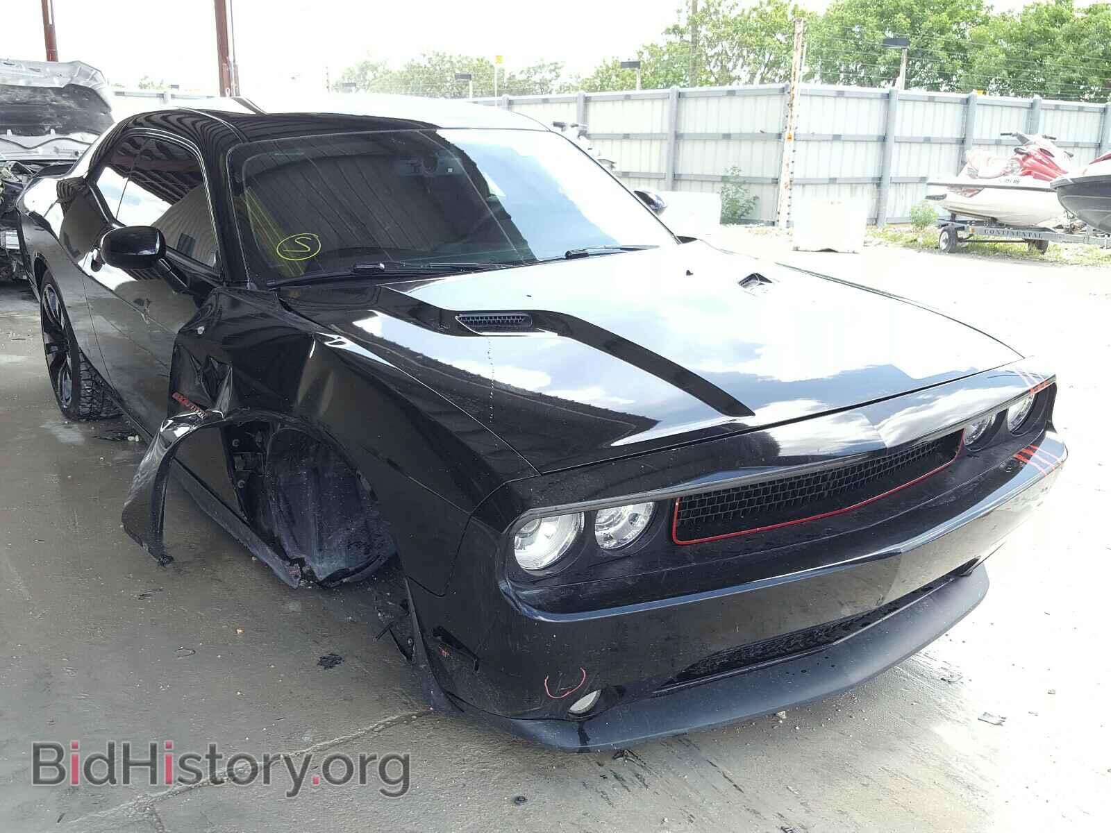Photo 2C3CDYAGXCH158054 - DODGE CHALLENGER 2012