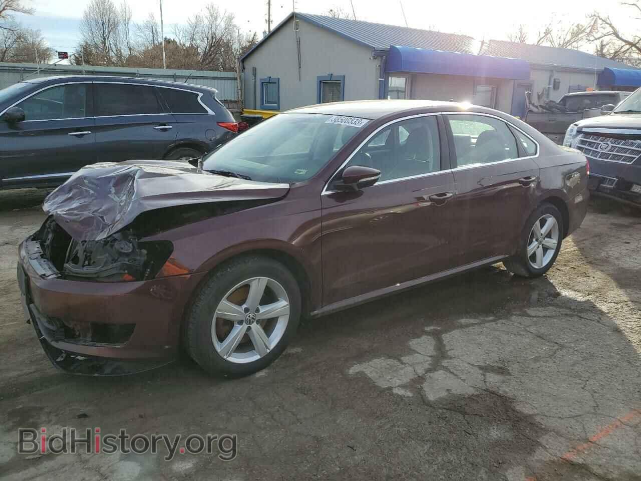Photo 1VWBH7A36CC024189 - VOLKSWAGEN PASSAT 2012