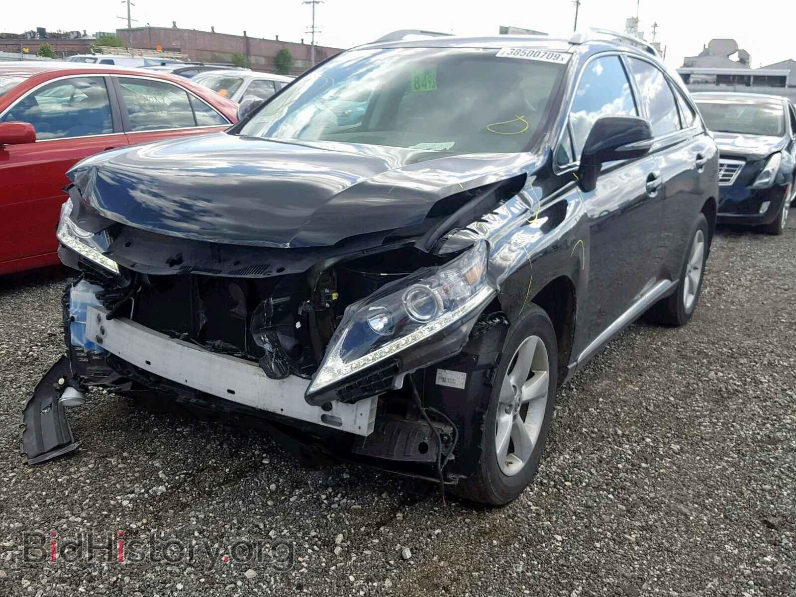 2014 LEXUS RX 350 - VIN: 2T2BK1BA2EC247172 - Фото 2