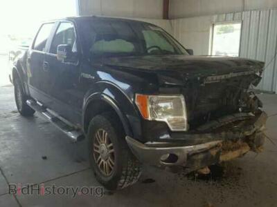 2010 Ford F150, черный — VIN 1FTFW1EV0AFA55128, Copart