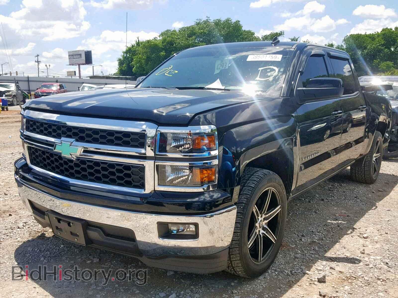 2014 CHEVROLET SILVERADO - VIN: 3GCPCREC2EG173843 - Фото 2
