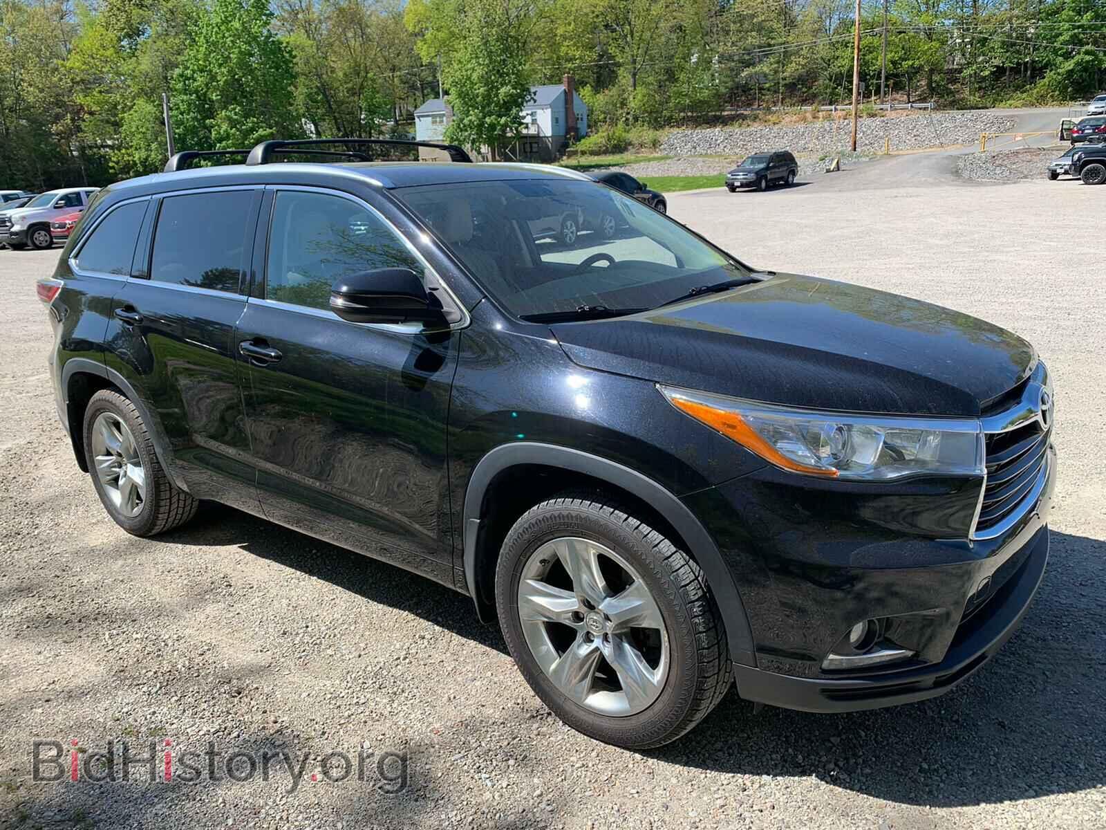 Фотография 5TDDKRFH3ES020146 - TOYOTA HIGHLANDER 2014