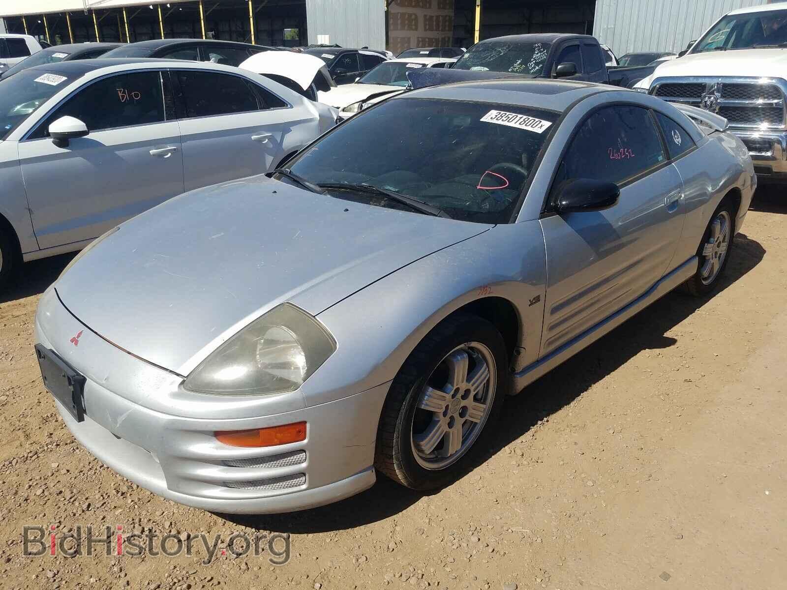 2000 MITSUBISHI ECLIPSE - VIN: 4A3AC54L2YE168800 - Photo 2