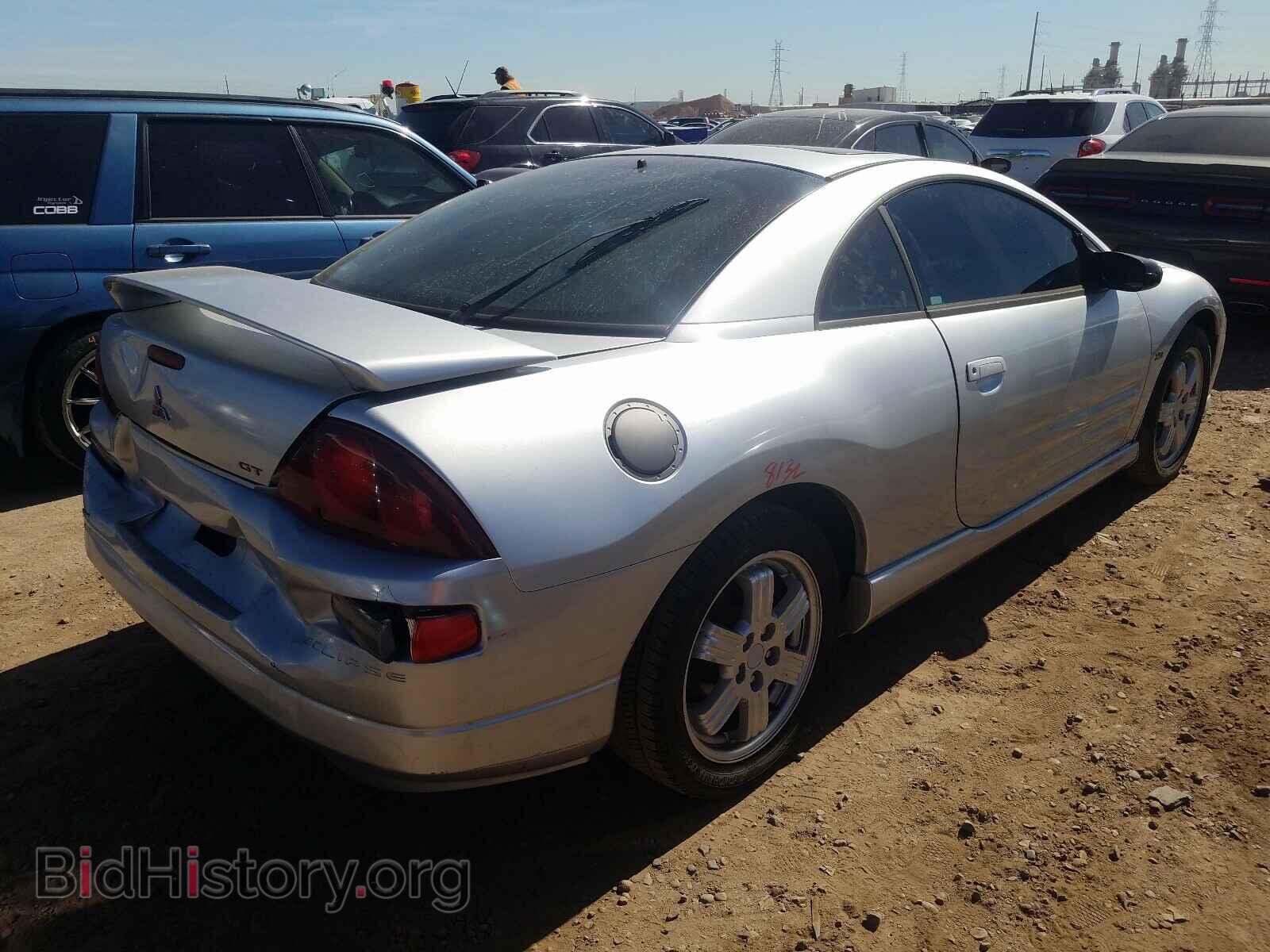 2000 MITSUBISHI ECLIPSE - VIN: 4A3AC54L2YE168800 - Photo 4