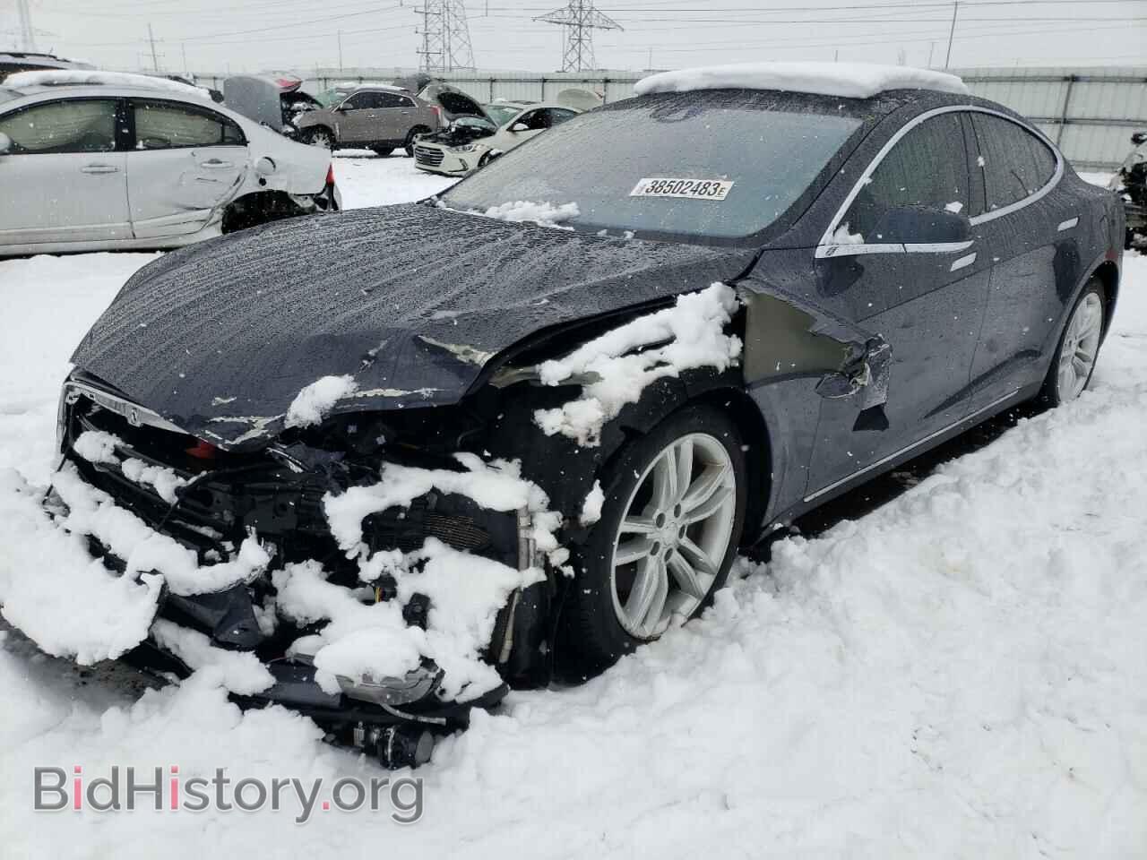 Photo 5YJSA1H28FFP71463 - TESLA MODEL S 2015
