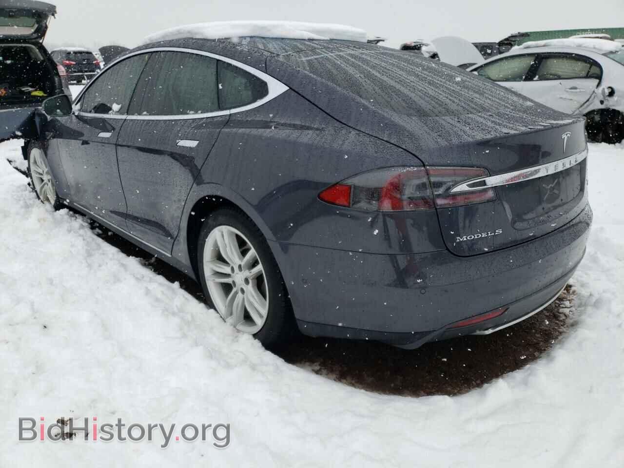 2015 TESLA MODEL S - VIN: 5YJSA1H28FFP71463 - Фото 2