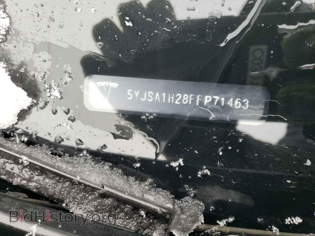 2015 TESLA MODEL S - VIN: 5YJSA1H28FFP71463 - Фото 12
