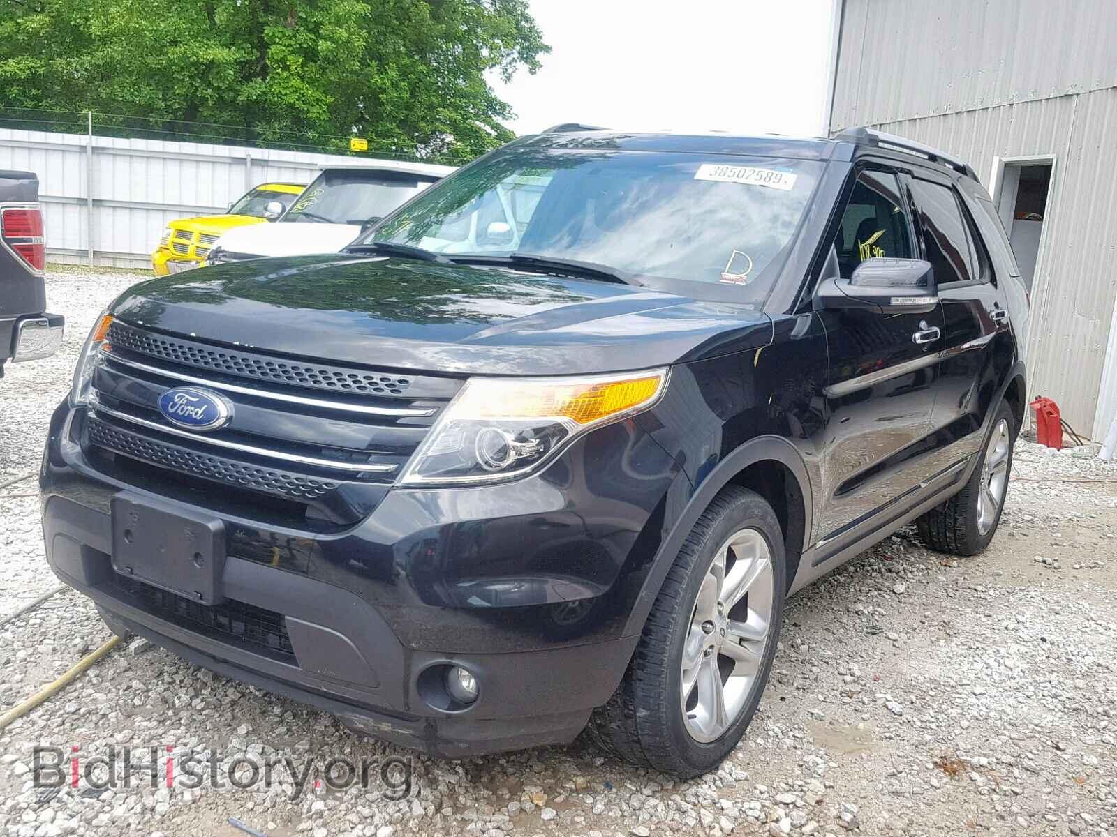 2013 FORD EXPLORER L - VIN: 1FM5K8F85DGC53030 - Фото 2