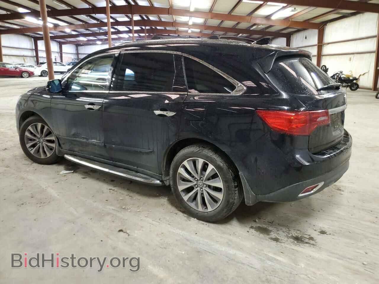 2014 ACURA MDX - VIN: 5FRYD3H42EB007698 - Фото 2