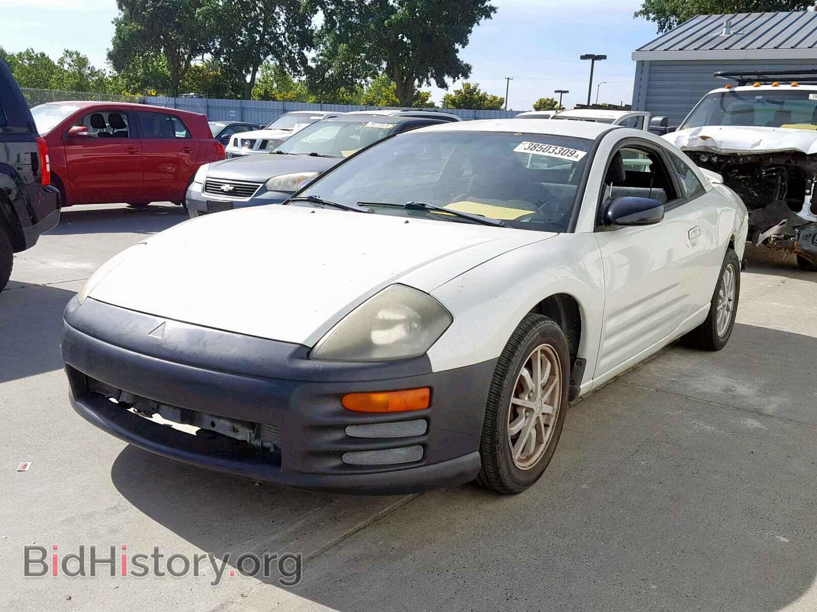 2001 MITSUBISHI ECLIPSE - VIN: 4A3AC44G31E211995 - Фото 2
