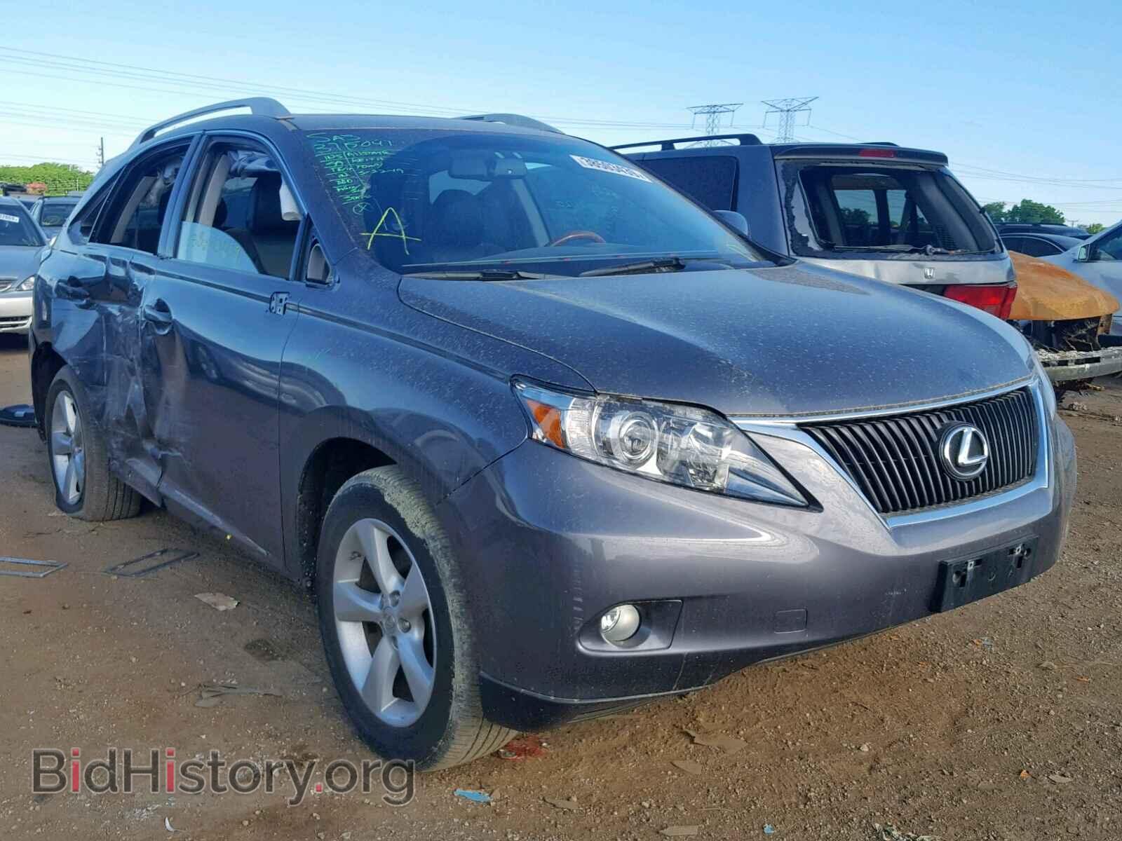 Фотография 2T2BK1BA7CC144830 - LEXUS RX 350 2012