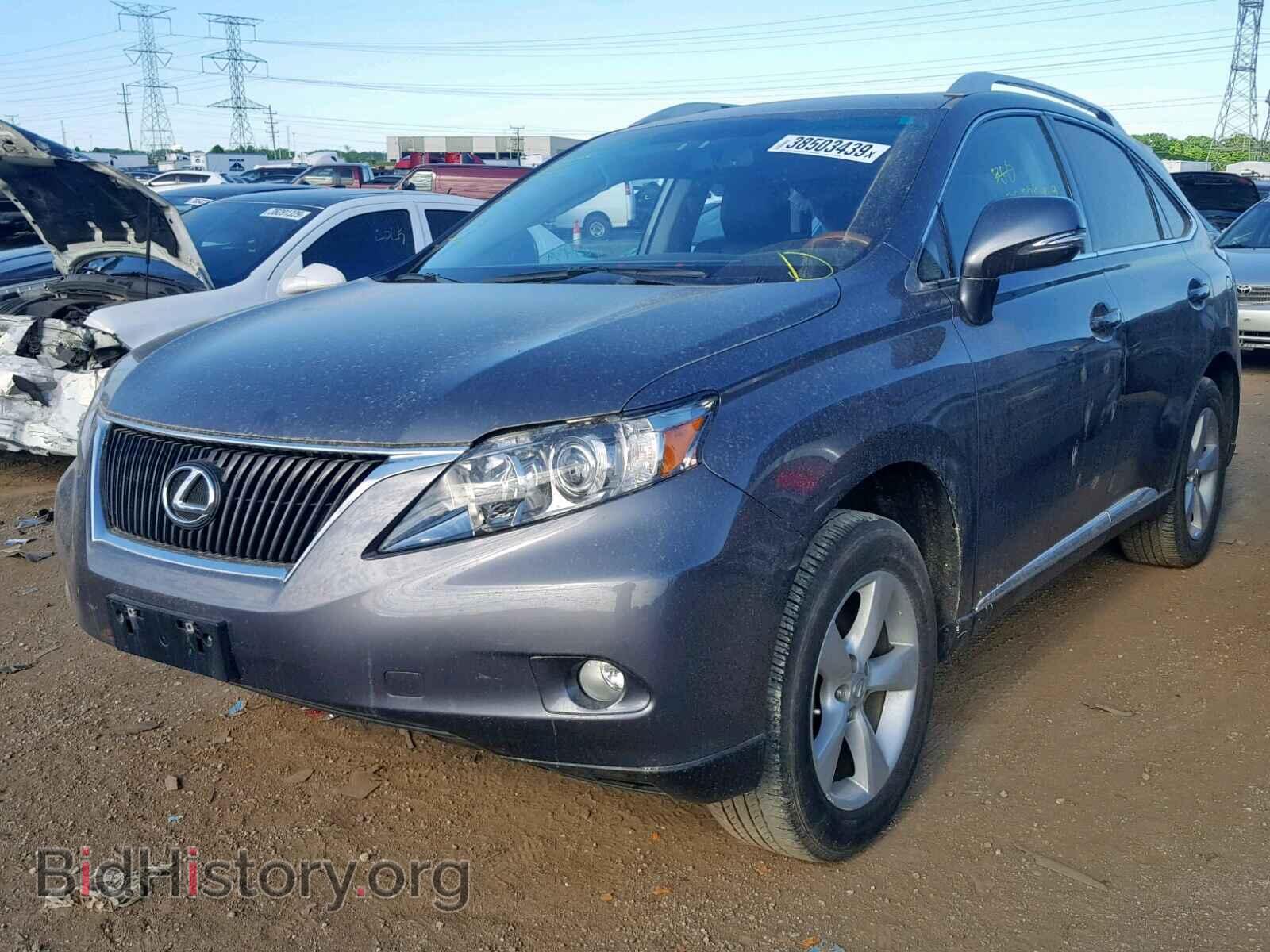 2012 LEXUS RX 350 - VIN: 2T2BK1BA7CC144830 - Фото 2