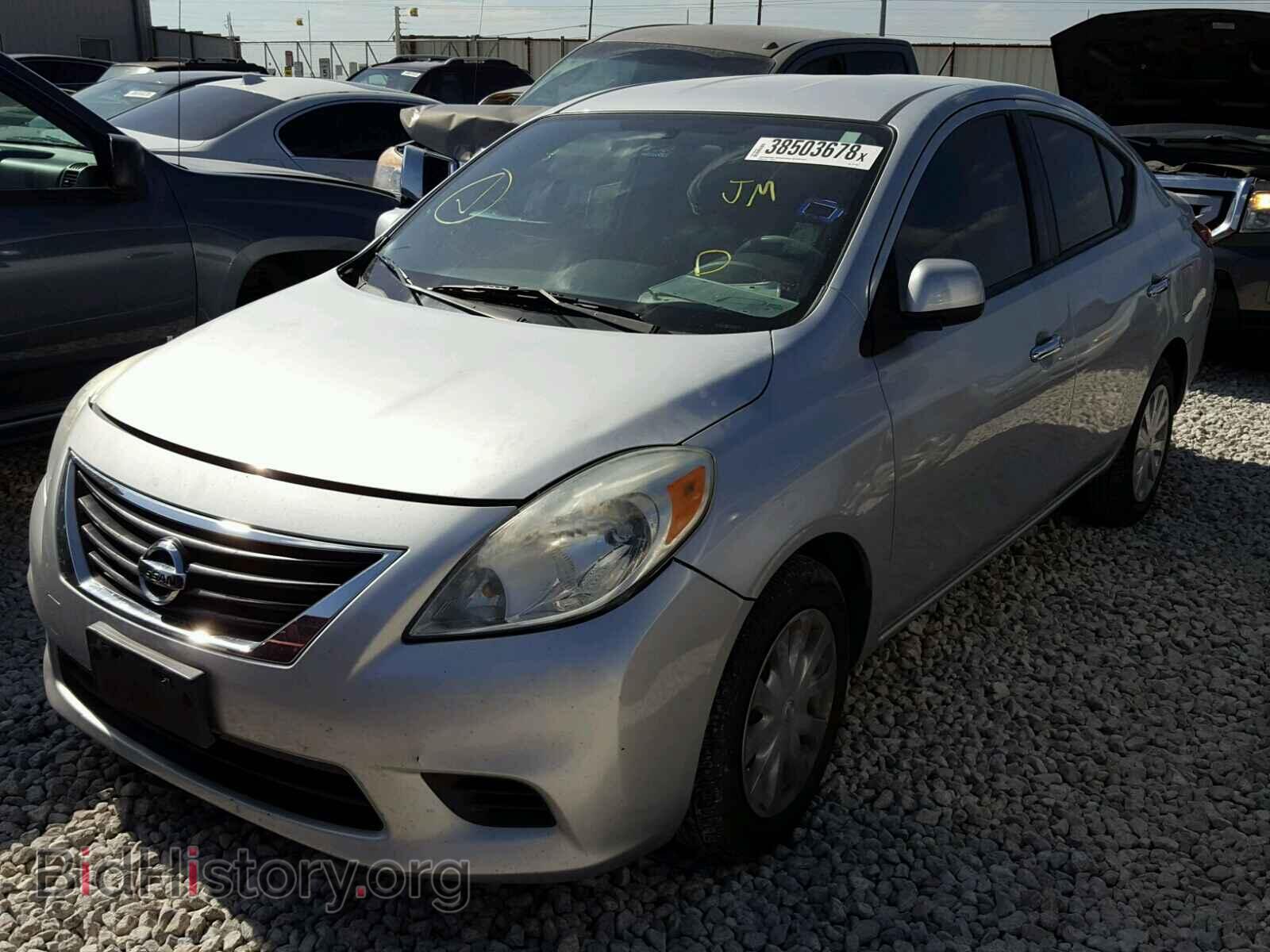 2012 NISSAN VERSA - VIN: 3N1CN7APXCL871906 - Фото 2