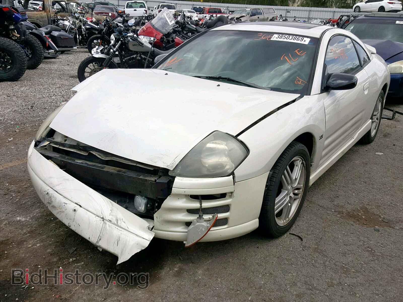 2001 MITSUBISHI ECLIPSE - VIN: 4A3AC54H01E105468 - Фото 2