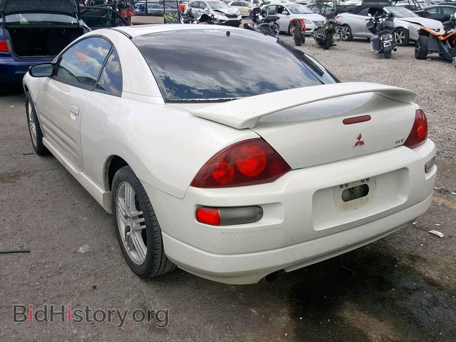 2001 MITSUBISHI ECLIPSE - VIN: 4A3AC54H01E105468 - Фото 3