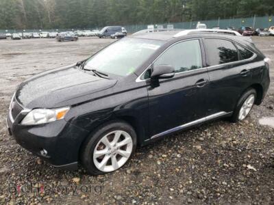 2012 Lexus RX350 RX 350, черный — VIN 2T2BK1BA7CC144343, Copart