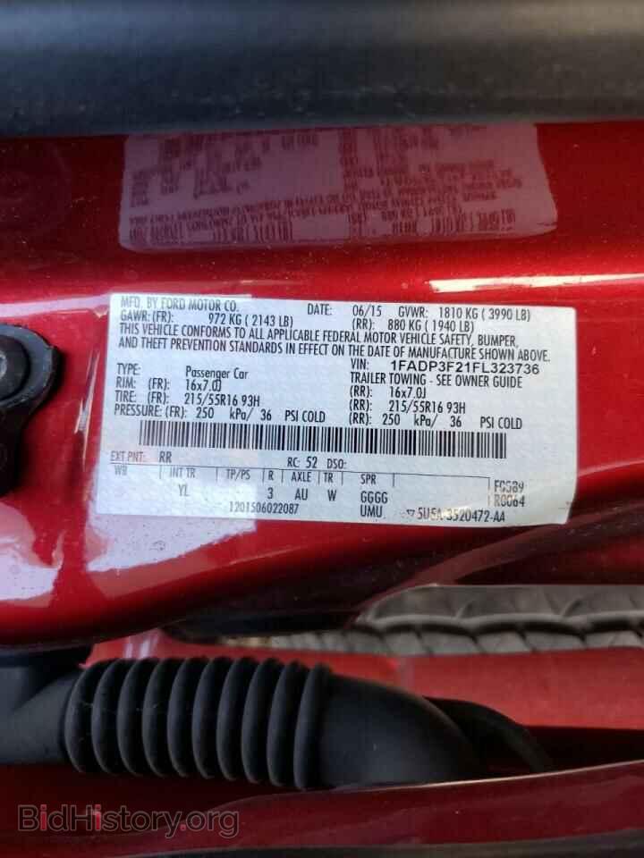 2015 FORD FOCUS - VIN: 1FADP3F21FL323736 - Photo 10