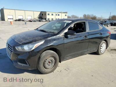 2020 Hyundai ACCENT SE, черный — VIN 3KPC24A66LE120916, Copart