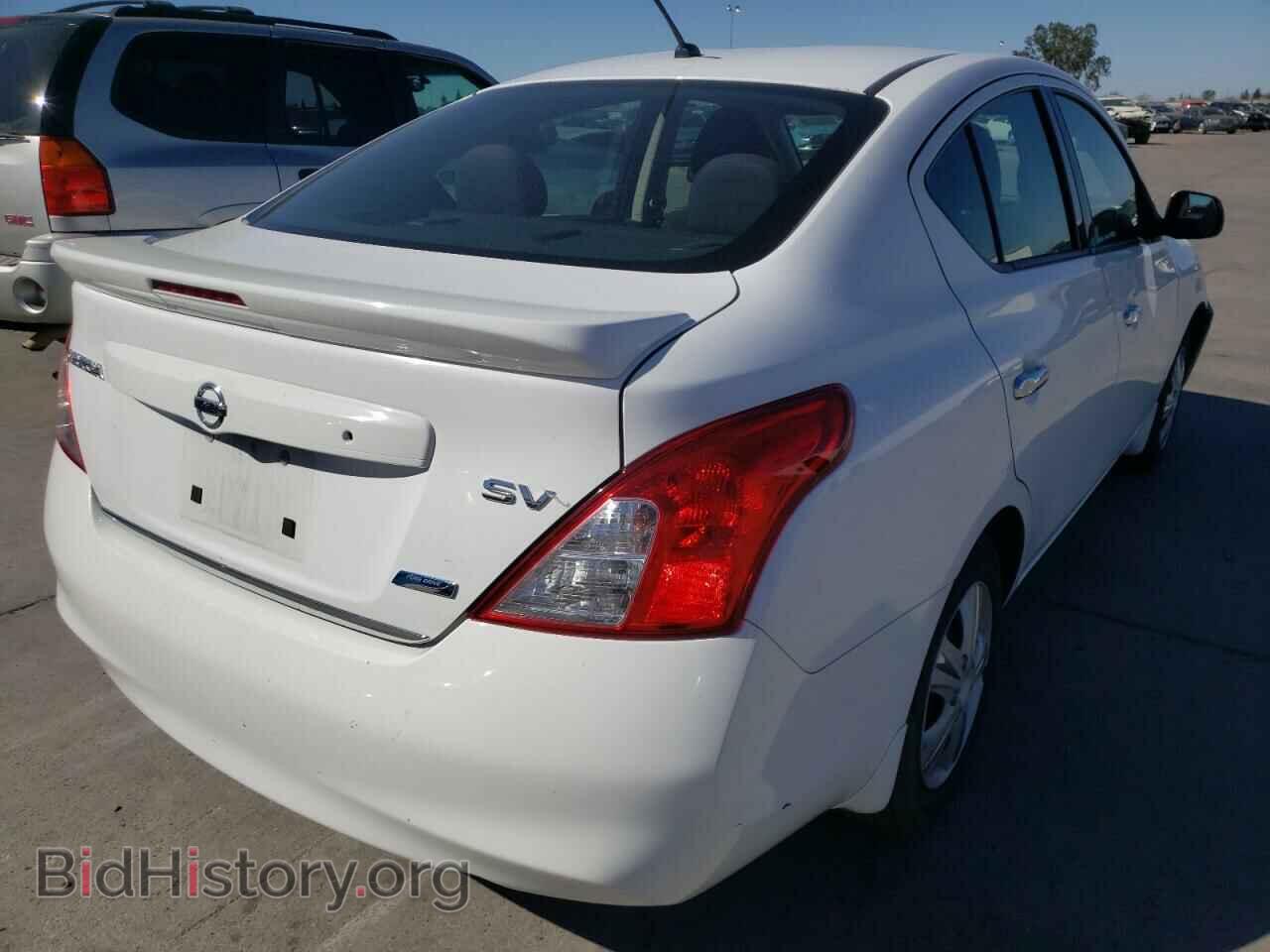 2014 NISSAN VERSA - VIN: 3N1CN7AP2EL862720 - Фото 4