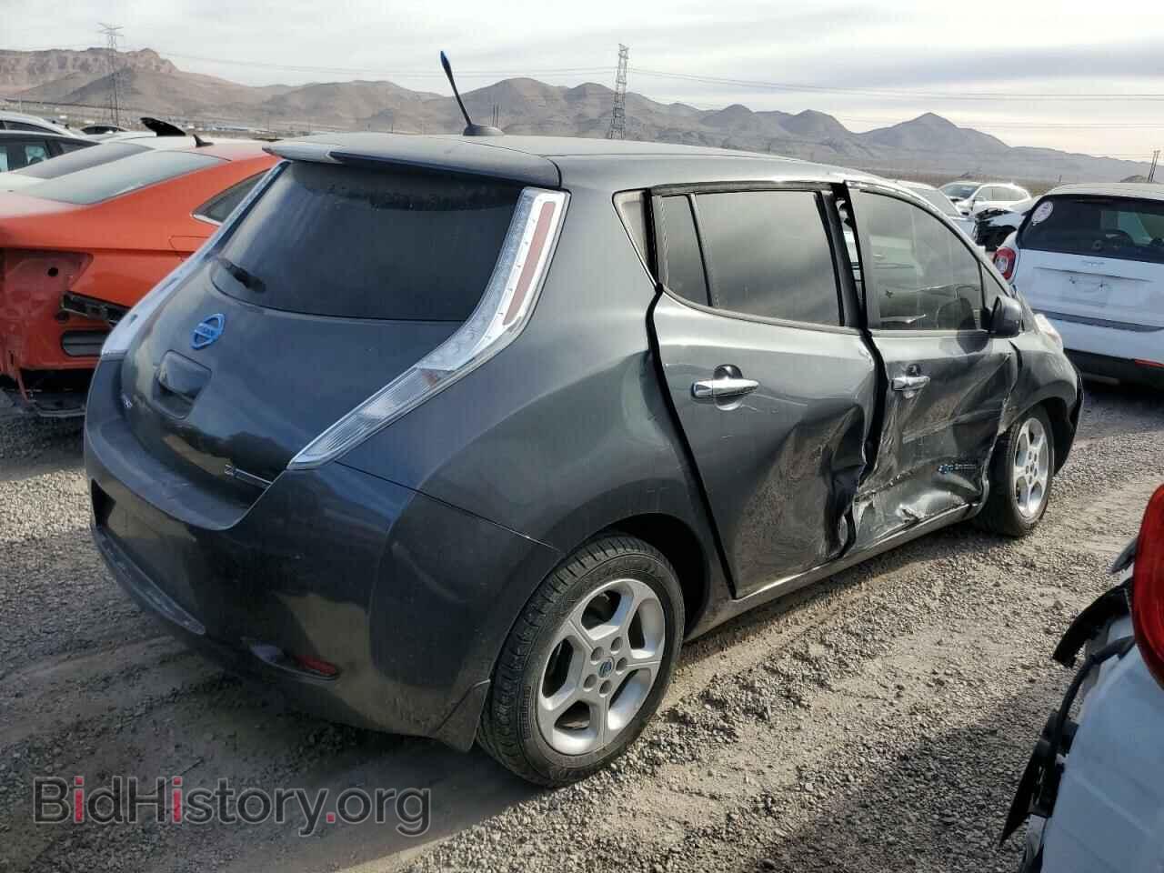 2013 NISSAN LEAF - VIN: 1N4AZ0CP6DC401971 - Фото 3