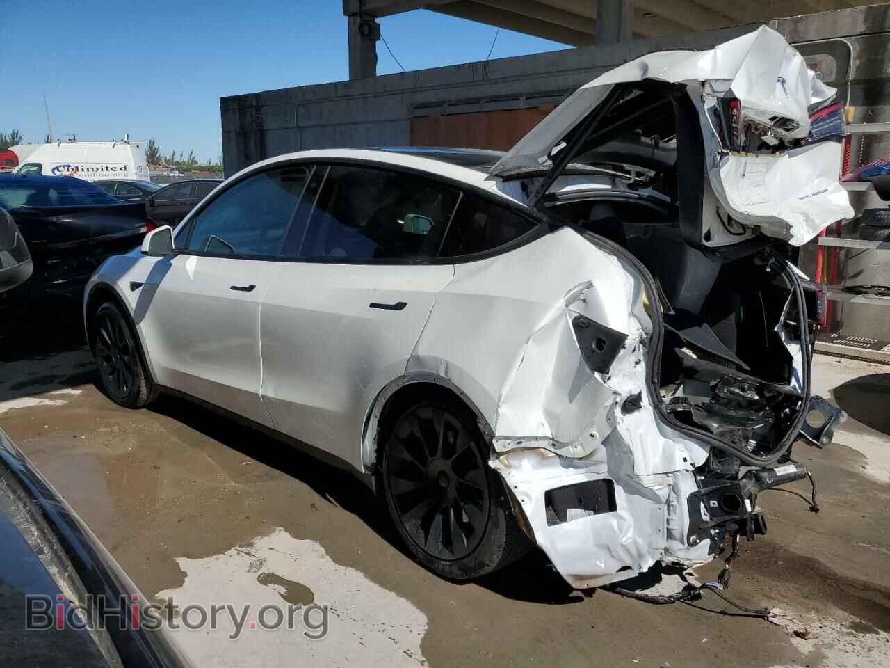 2021 TESLA MODEL Y - VIN: 5YJYGDEE7MF257917 - Фото 2