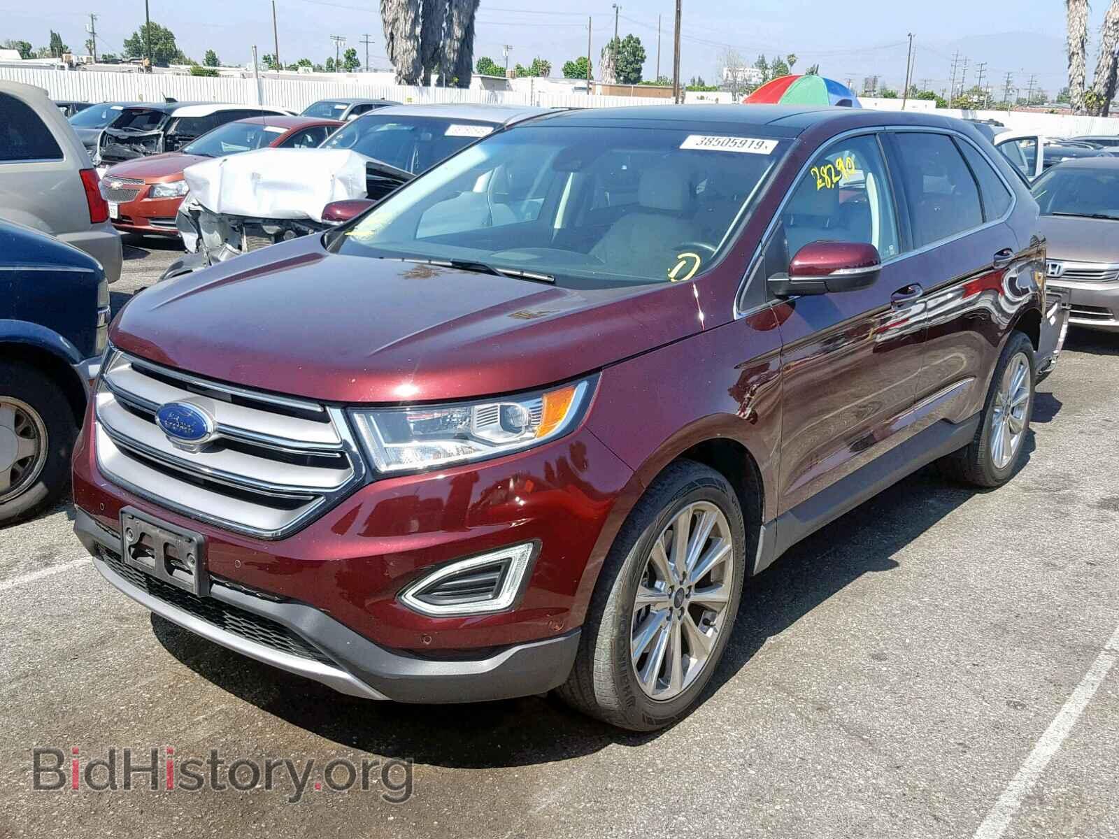 2017 FORD EDGE TITAN - VIN: 2FMPK3K85HBC09883 - Фото 2